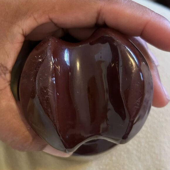 Vintage VICTOR Brown Ceramic Insulator - Picture 5 of 5